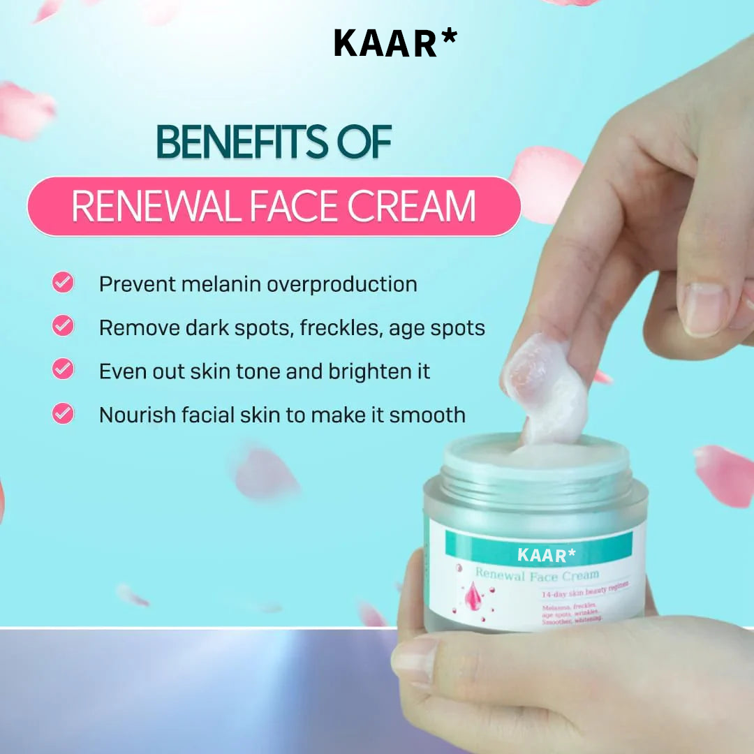 KAAR Renewing Cream — Fade Stubborn Spots in 14 Days · Sale Ends Today