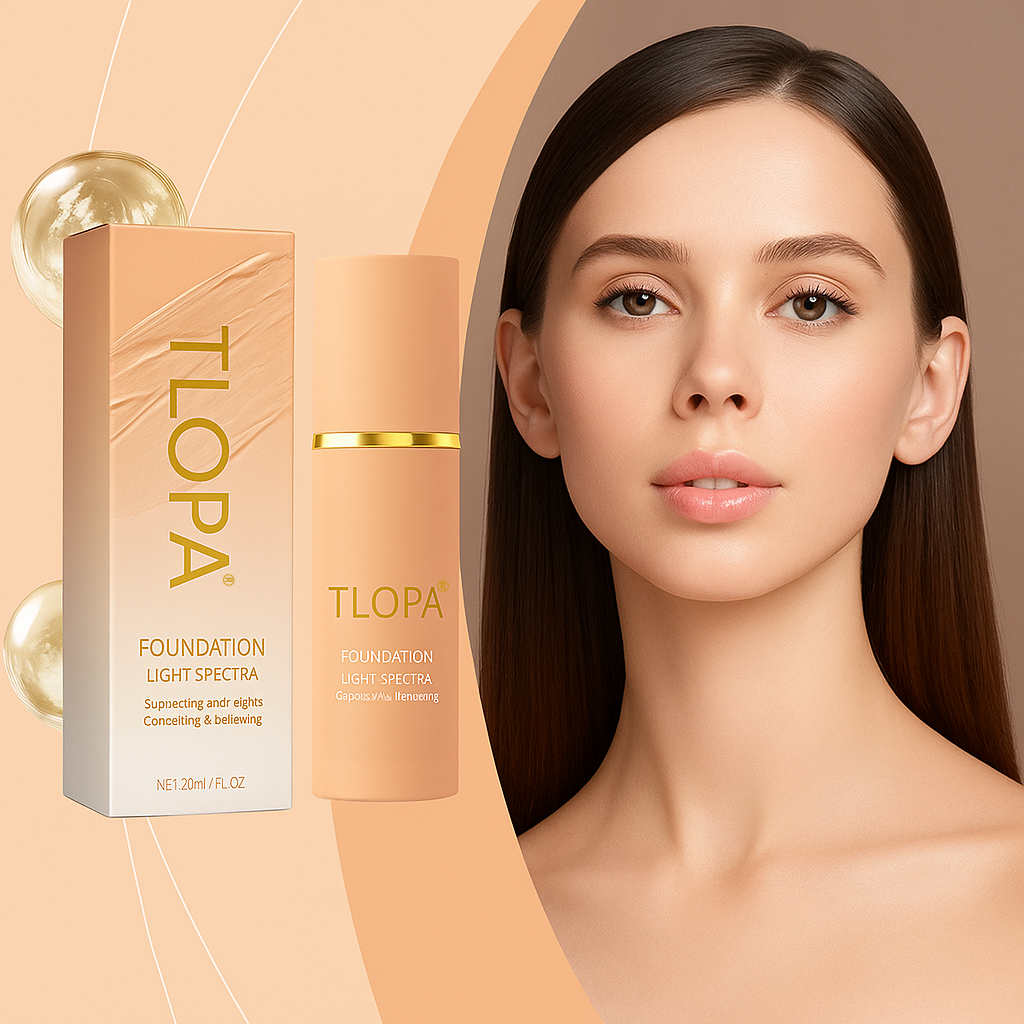 TLOPA® 4 In 1  Liquid Foundation 🌟 | Luxury in a Bottle, Beauty You Deserve