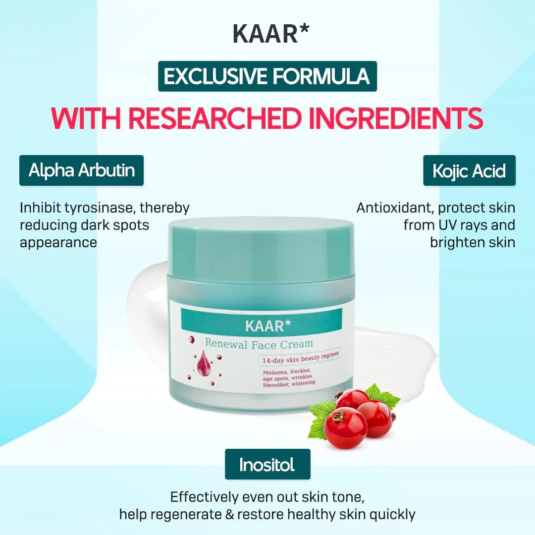 KAAR Renewing Cream — Fade Stubborn Spots in 14 Days · Sale Ends Today (副本)