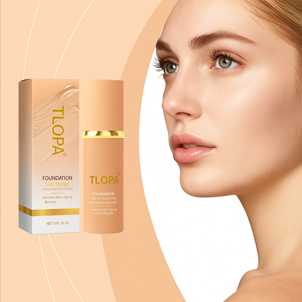 TLOPA® 4 In 1  Liquid Foundation 🌟 | Luxury in a Bottle, Beauty You Deserve