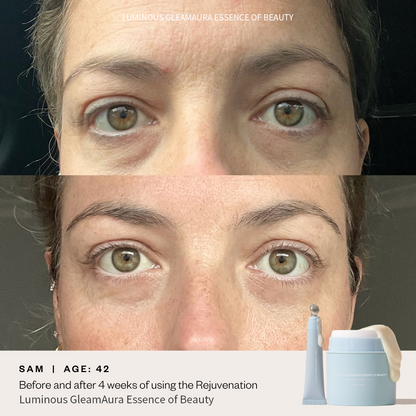 ⚡Luminous GleamAura Eye Cream: Brighten, Firm, and Revitalize Your Eyes⚡