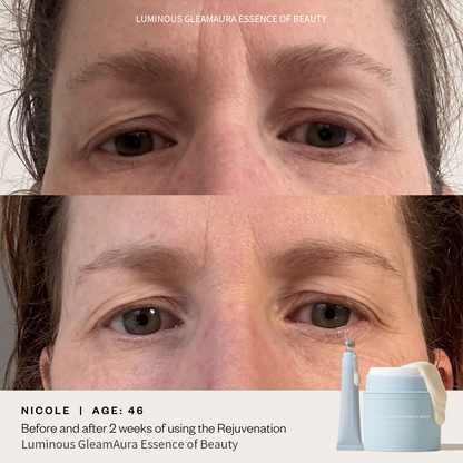 ⚡Luminous GleamAura Eye Cream: Brighten, Firm, and Revitalize Your Eyes⚡